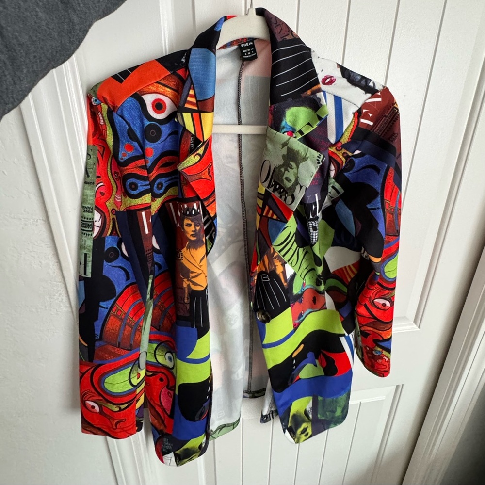 Fun Colorful Blazer